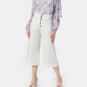 New Joie White High Waisted Jeans